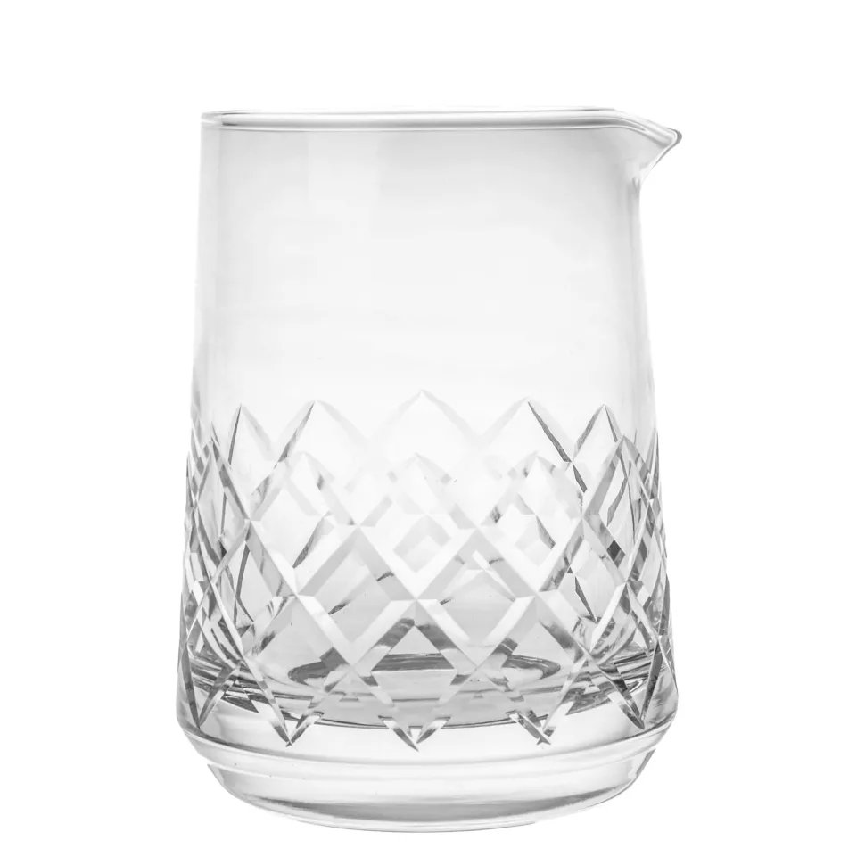 China Mixing Glasses*Greta Yarai-Etched Mixing Glass