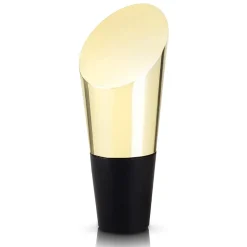 True Fabrications Wine*Heavyweight Gold Bottle Stopper By Viski