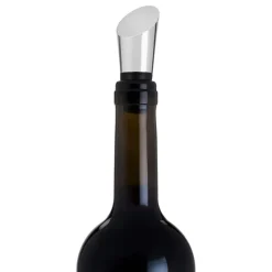 True Fabrications Wine*Heavyweight Stainless Steel Bottle Stopper By Viski