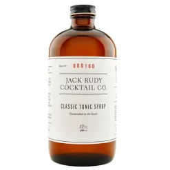 Jack Rudy Cocktail Co. Cocktail Mixers*Jack Rudy Classic Tonic Syrup