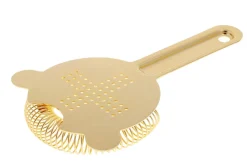 Japanese Strainers*24 Kt Gold-Plated Hawthorne Strainer