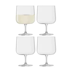David Shaw Wine*Lsa Arc Footed Cocktail/Wine Glasses (Set Of 4)