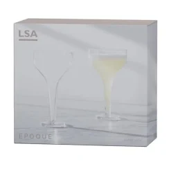 David Shaw Wine*Lsa Epoque Champagne Saucers (Set Of 2)