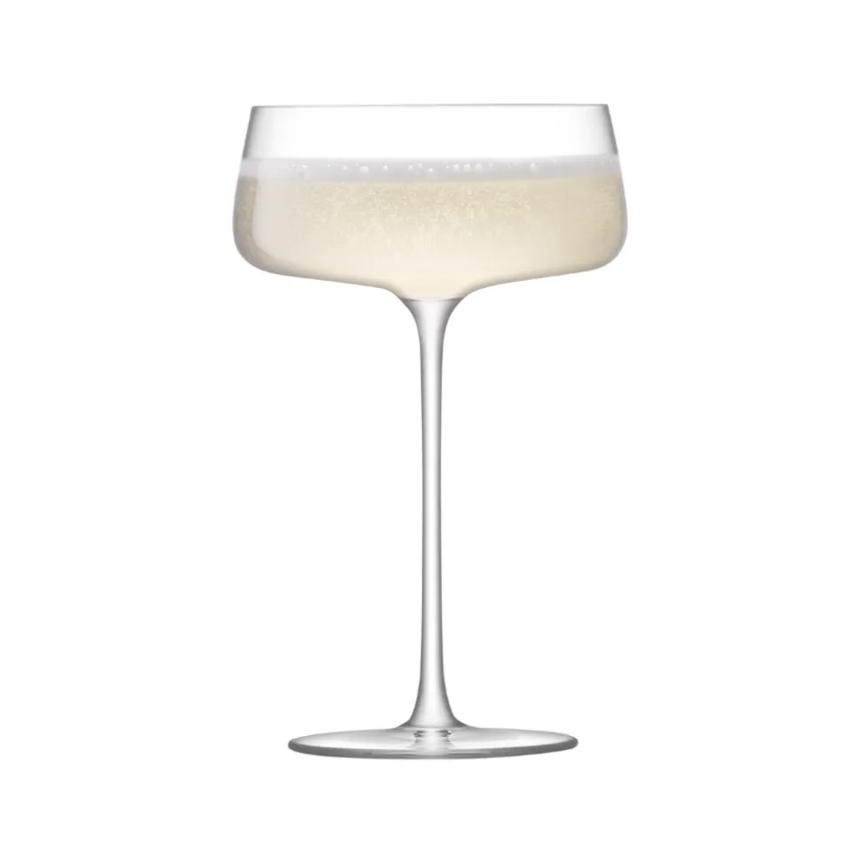 David Shaw Wine*Lsa Metropolitan Champagne Saucers (Set Of 4)