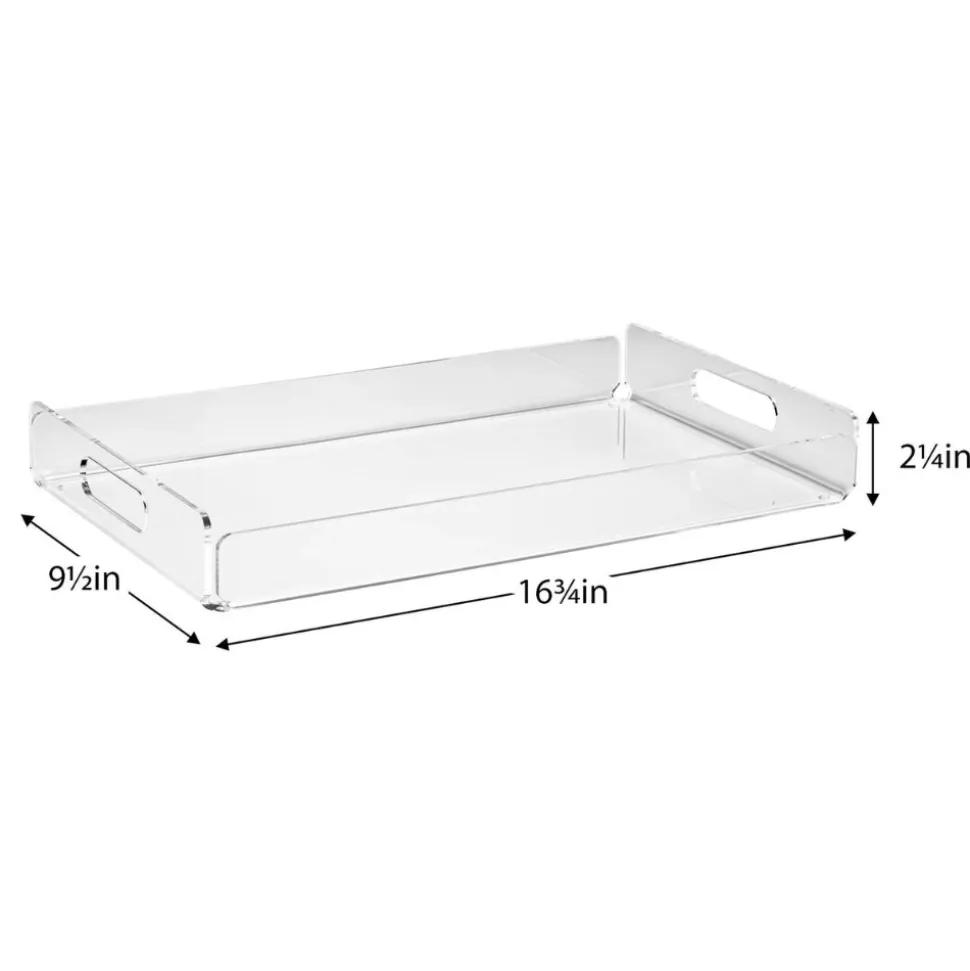 Torre u0026 Tagus Coasters & Trays*Lucite Acrylic Rectangular Tray