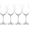Trudeau Wine*Luna Red Wine Glasses (Set Of 4)