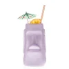 China Tiki Mugs*Mauve Moai Tiki Mug