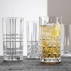 Portmeirion (formerly Royal Selangor) Highball Glasses*Nachtmann Highland Collins (Set Of 4)