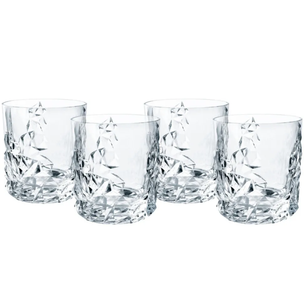 Portmeirion (formerly Royal Selangor) Tumblers*Nachtmann Sculpture Tumblers (Set Of 4)
