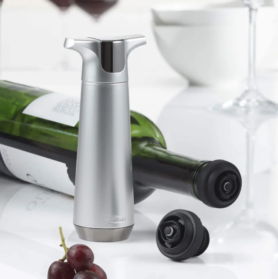 Trudeau Wine*Origin Wine Pump With 2 Stoppers