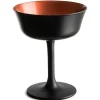 Urban Bar Coupes / Nick & Nora*Oro Nero Shallow Fizz Glass