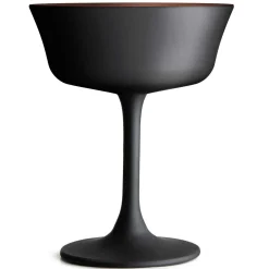 Urban Bar Coupes / Nick & Nora*Oro Nero Shallow Fizz Glass