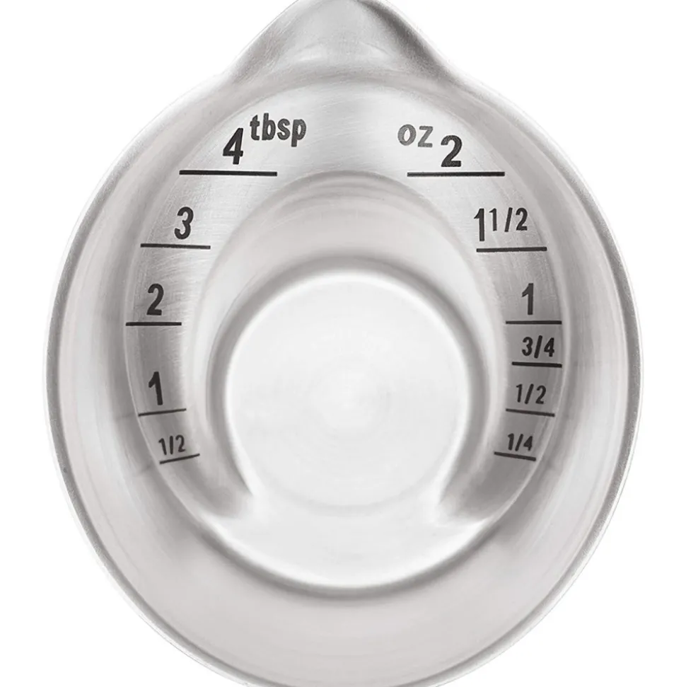 True Fabrications Jiggers*Oxo Stainless Steel Angled Jigger