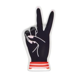 Danica Coasters & Trays*Peace Hand Mini Tray