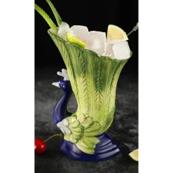 China Tiki*Peacock Tiki Mug