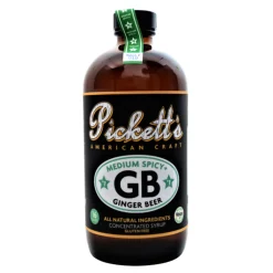 Pickett's Cocktail Mixers*Medium Spicy Ginger Beer Syrup