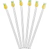 Product Specialties Inc. Cocktail Picks & Stirrers*Pineapple Stir Sticks (Set Of 6)