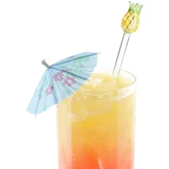 Product Specialties Inc. Cocktail Picks & Stirrers*Pineapple Stir Sticks (Set Of 6)