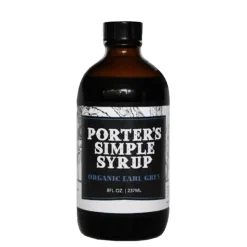 Porter's Tonic Syrups*Porter's Earl Grey Simple Syrup