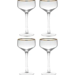 Better Refined - CHINA Coupes / Nick & Nora*Potion House Gold Rim Coupe