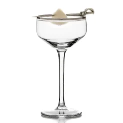 Better Refined - CHINA Coupes / Nick & Nora*Potion House Silver Rim Coupe
