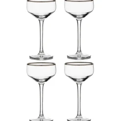 Better Refined - CHINA Coupes / Nick & Nora*Potion House Silver Rim Coupe