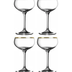 Urban Bar Coupes / Nick & Nora*Retro Gold Rim Coupe