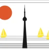 China Highball Glasses*Retro Toronto Collins Glass