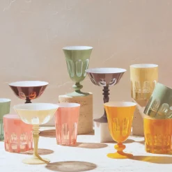 Aesthetic Movement Tumblers*Rialto Old Fashioned Tumbler (Saffron)