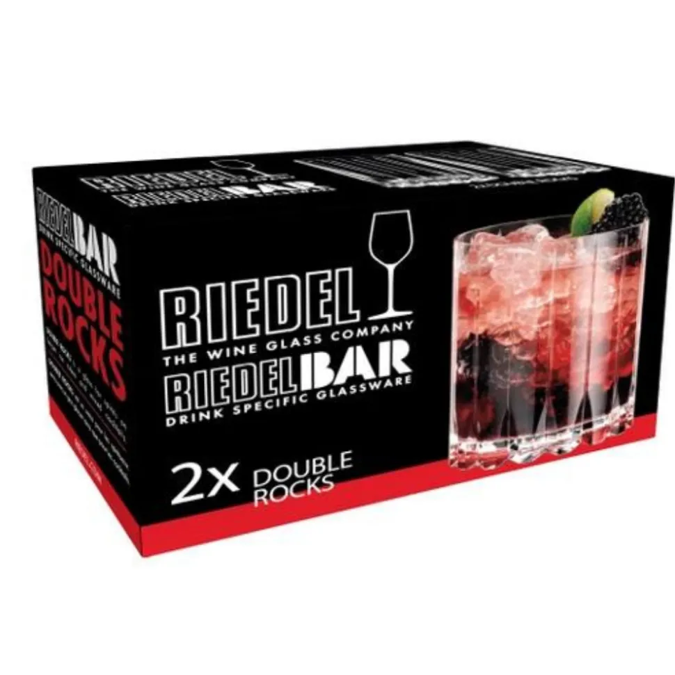 Riedel Crystal Tumblers*Riedel Double Rocks Glass (Set Of 2)