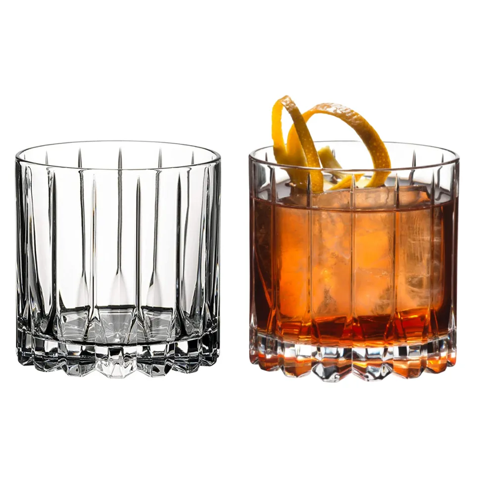 Riedel Crystal Tumblers*Riedel Rocks Glass (Set Of 2)