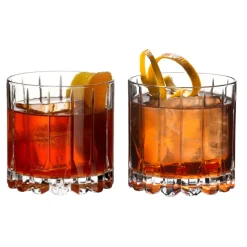 Riedel Crystal Tumblers*Riedel Rocks Glass (Set Of 2)
