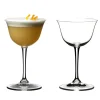 Riedel Crystal Coupes / Nick & Nora*Riedel Sour Glasses (Set Of 2)