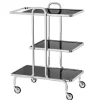 Torre u0026 Tagus Bar Carts*Rio Chrome 3 Tier Bar Cart