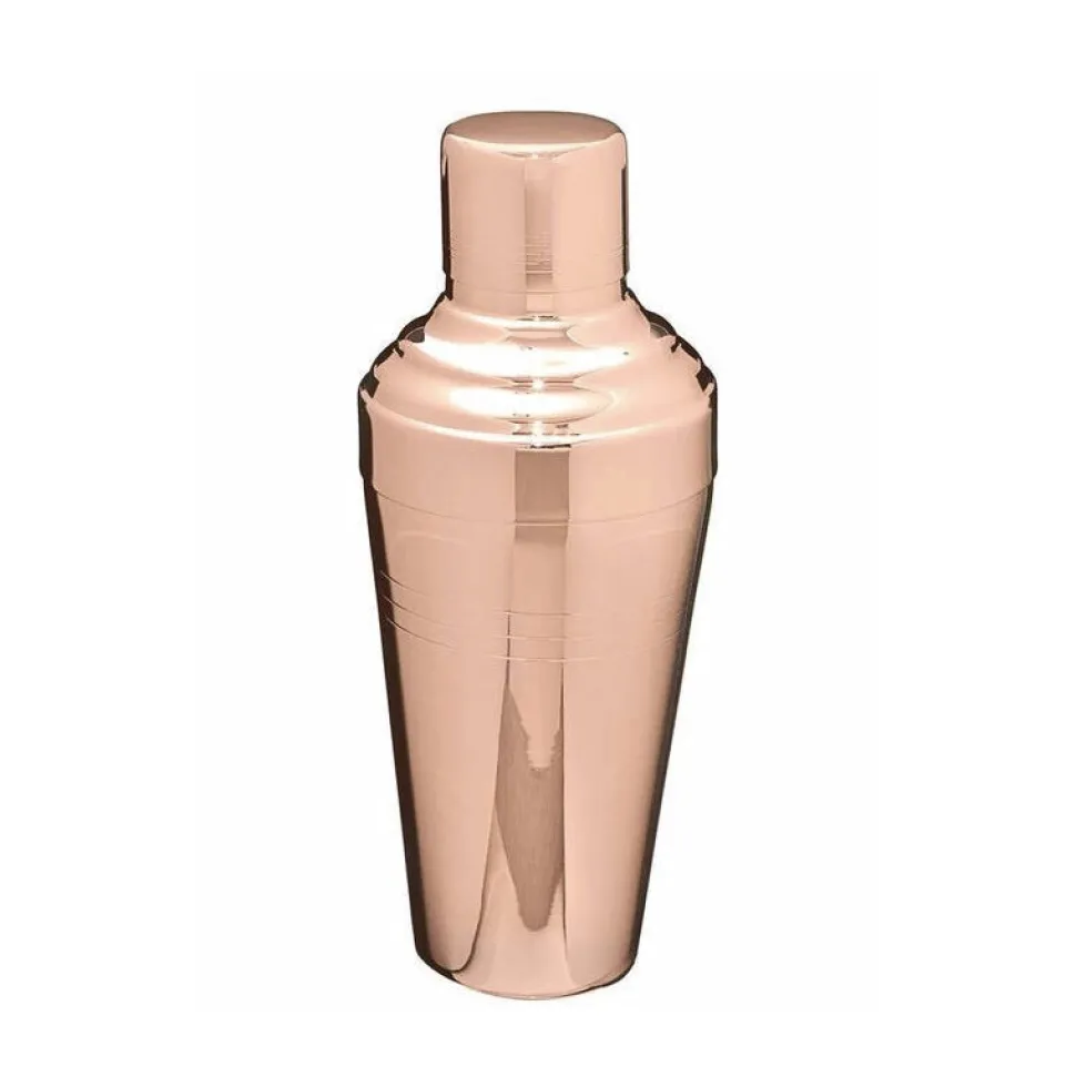 Japanese Shakers*Rose Gold 3-Piece Cobbler Shaker - Shiny