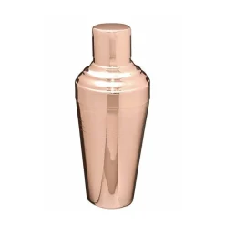 Japanese Japanese-Made Bar Tools*Rose Gold 3-Piece Cobbler Shaker - Shiny