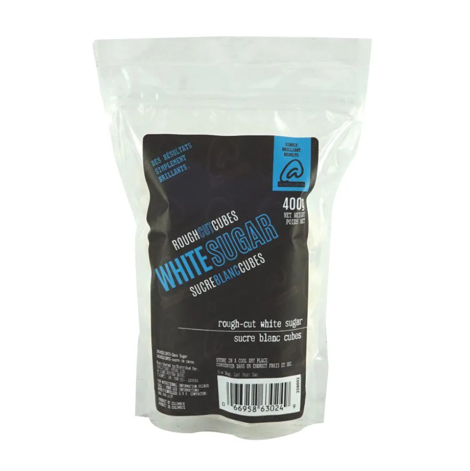 Qualifirst Foods Inc. Syrups*Rough Cut White Sugar Cubes