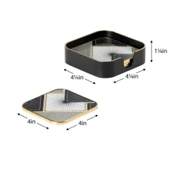 Torre u0026 Tagus Coasters & Trays*Savoy Radiant Tile Coasters (Set Of 4)