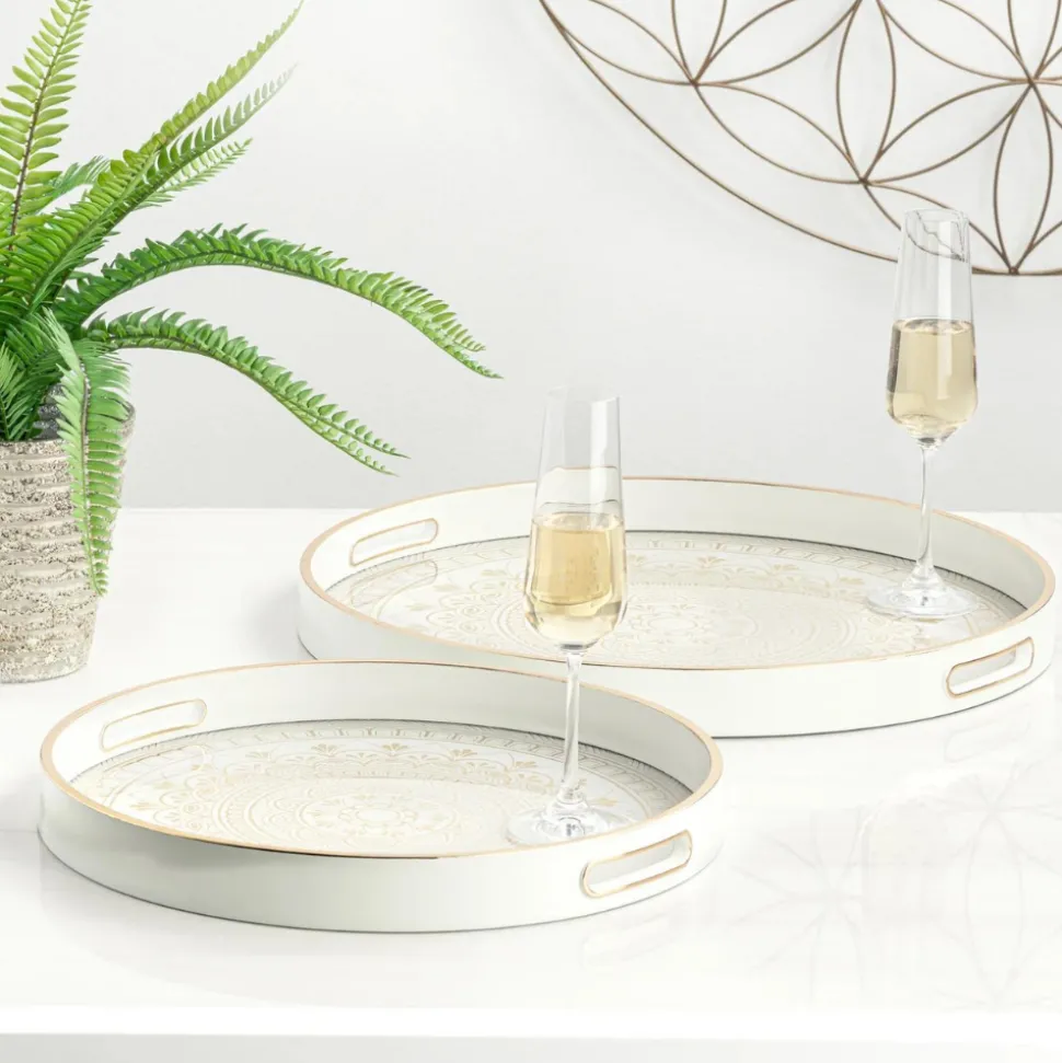 Torre u0026 Tagus Coasters & Trays*Savoy Round Florence Tray