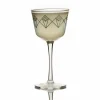 China Coupes / Nick & Nora*Silver Dream Deco Coupe Glass
