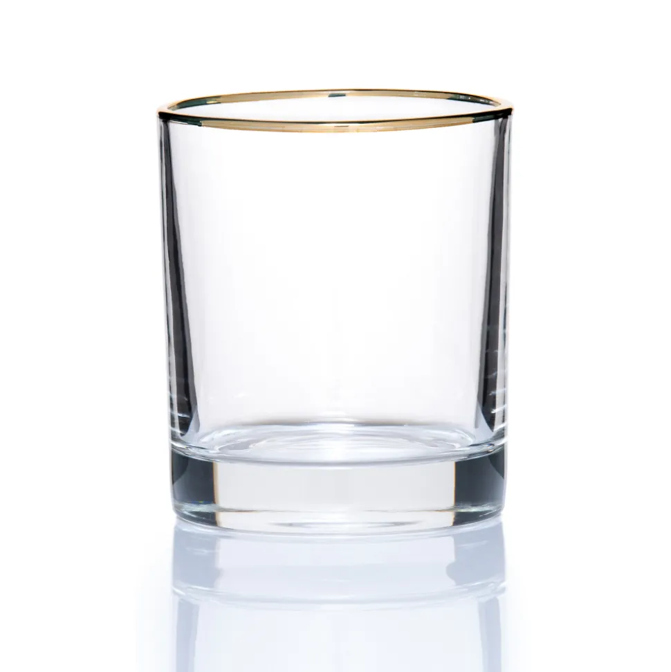 China Tumblers*Simple Gold Rim Tumbler