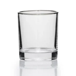 China Potion House Bar Tools*Simple Silver Rim Tumbler