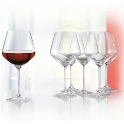 Portmeirion (formerly Royal Selangor) Wine*Spiegelau Burgundy Glasses (Set Of 4)