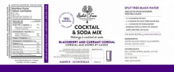 Split Tree Cocktail Co. Syrups*Split Tree Blackberry & Blackcurrant Cordial