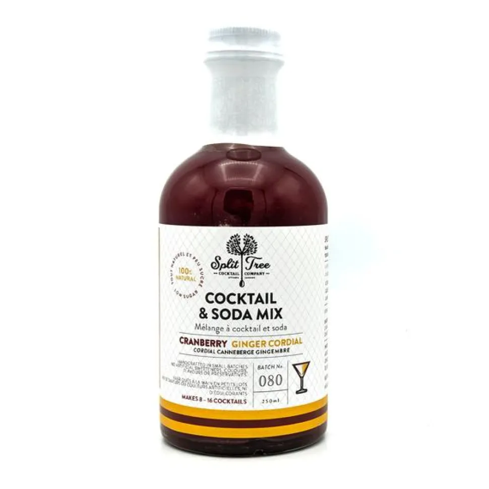 Split Tree Cocktail Co. Syrups*Split Tree Cranberry Ginger Syrup