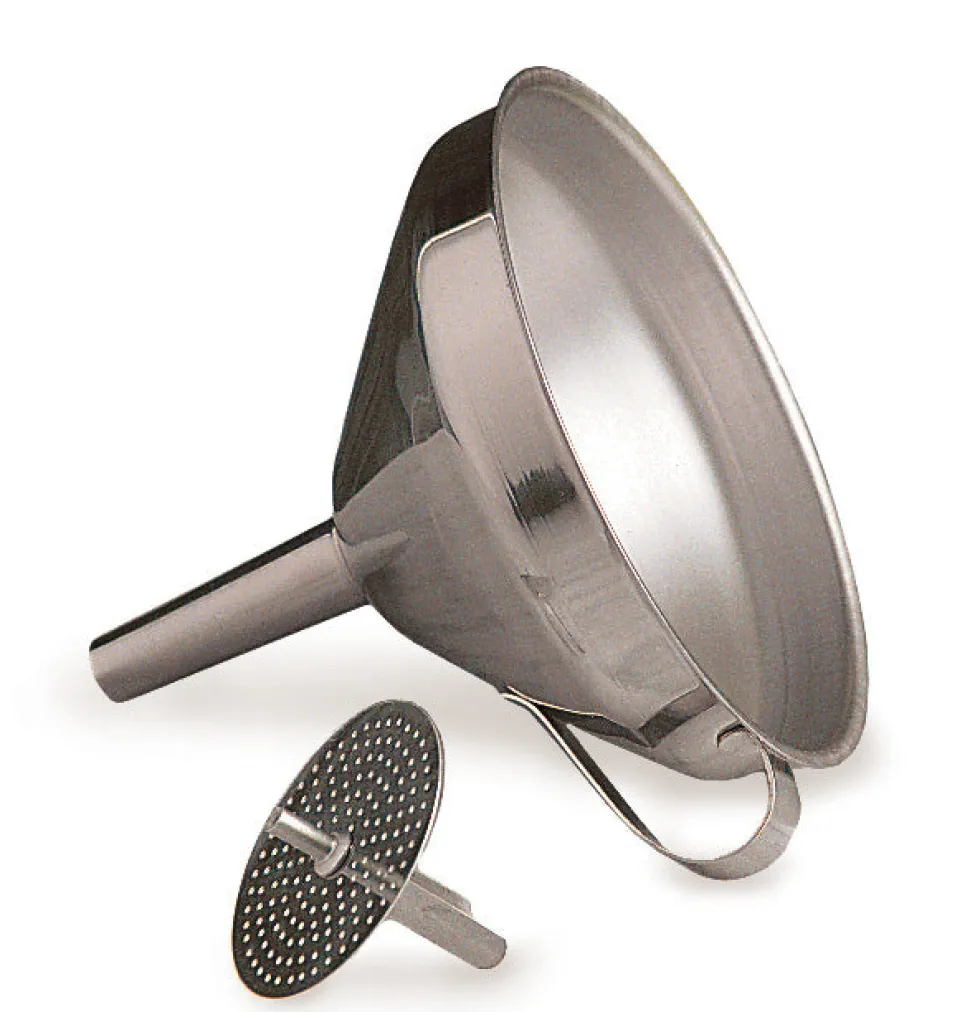 RSVP Wine*Stainless Steel Funnel With Strainer