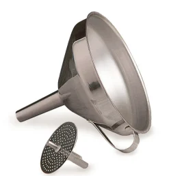 RSVP Smoking & Infusion Tools*Stainless Steel Funnel With Strainer