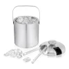 True Fabrications Ice Molds + Tools*Stainless Steel Ice Bucket With Tongs