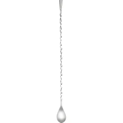 Japanese Bar Spoons + Muddlers*Stainless Steel Teardrop Spoon (40Cm)