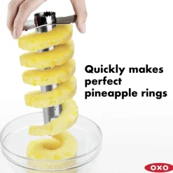 Danesco Inc. Tiki*Stainless Steel Ratcheting Pineapple Slicer